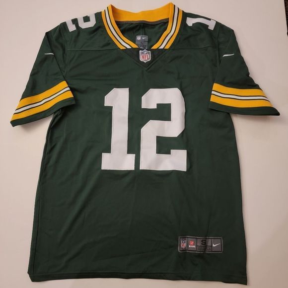 Nike NFL Players Green Bay Packers Rodgers On Field Jersey - Picture 5 of 11